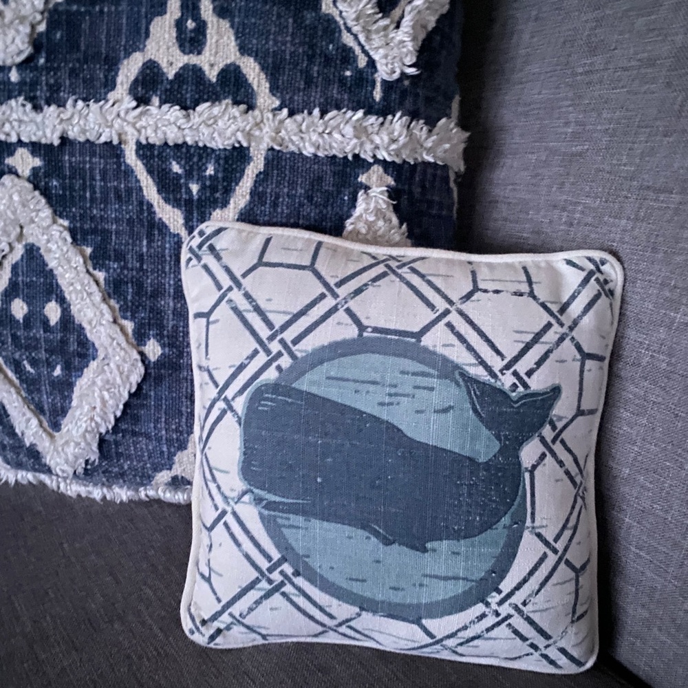 Little Whale Pillow